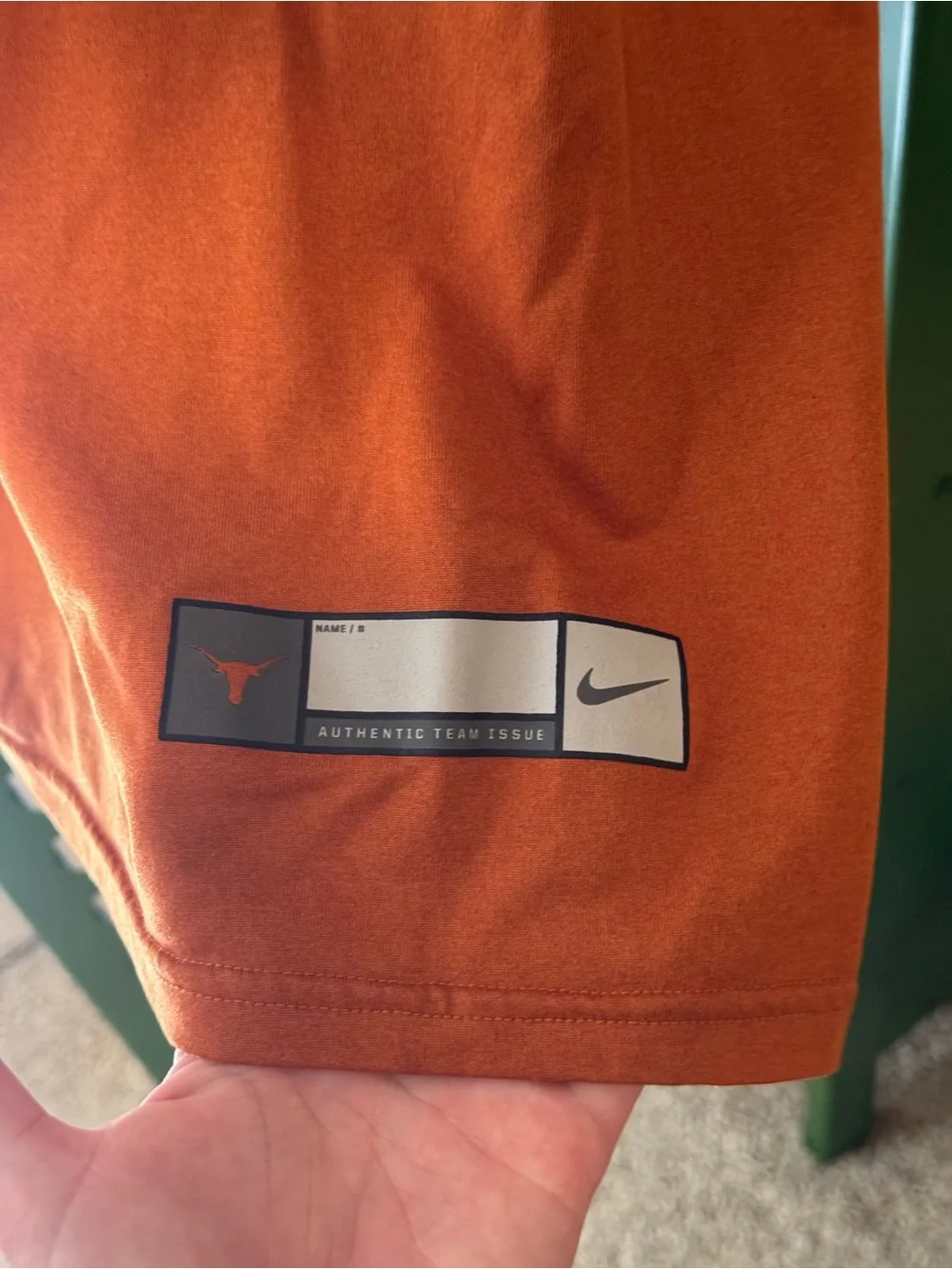 Nike Burnt Orange Texas Longhorns Dri-Fit Tee